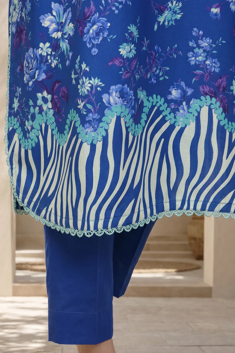 ZELLBURY | Printed Lawn 3PC 8051