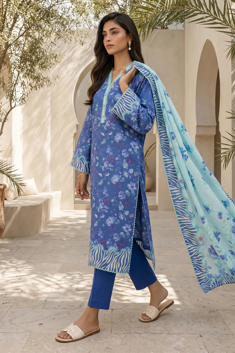 ZELLBURY | Printed Lawn 3PC 8051