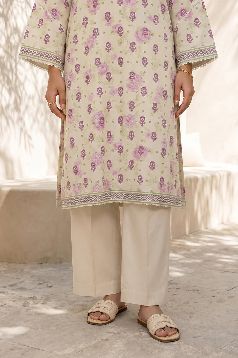 ZELLBURY | Printed Lawn 3PC 8053
