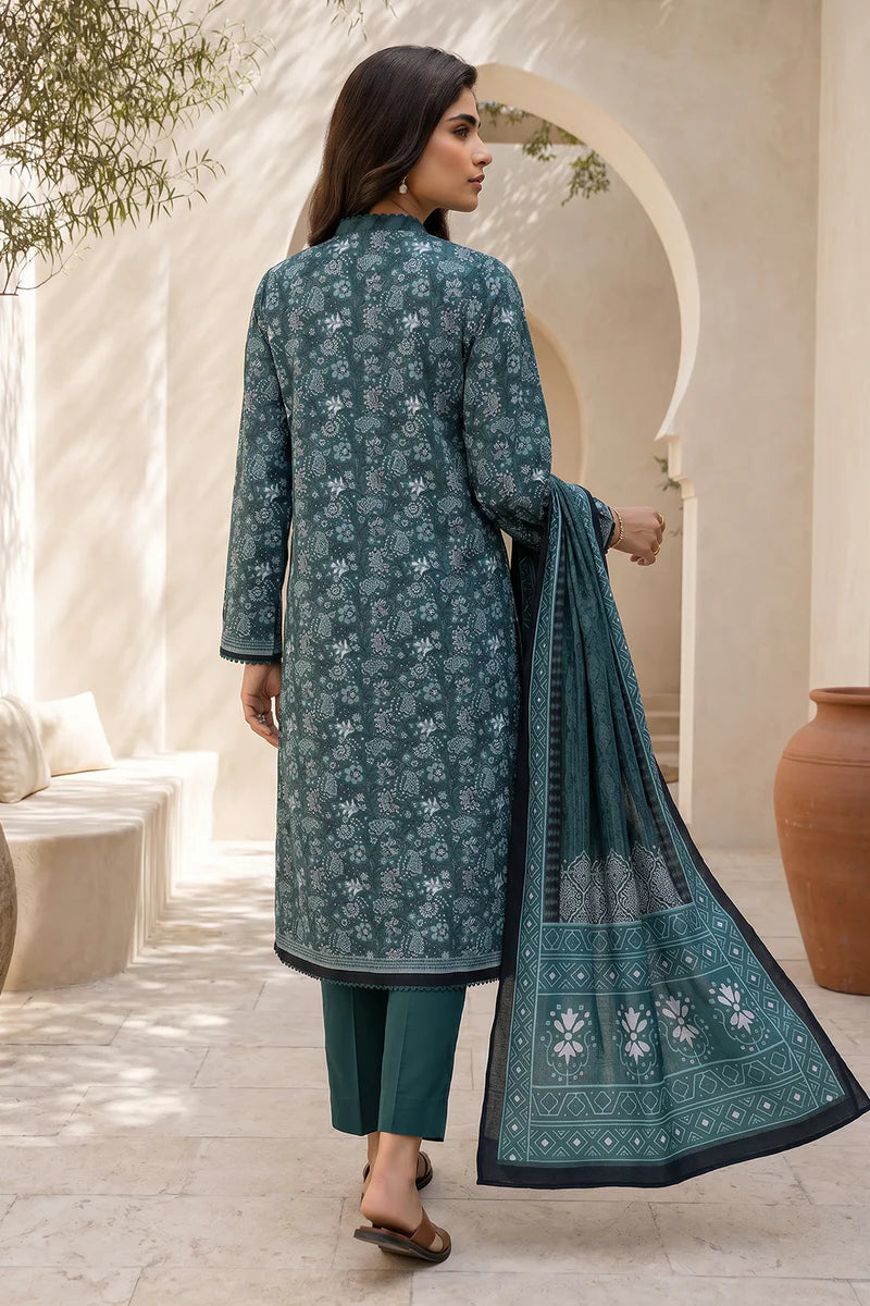 ZELLBURY | Printed Lawn 3PC 8054