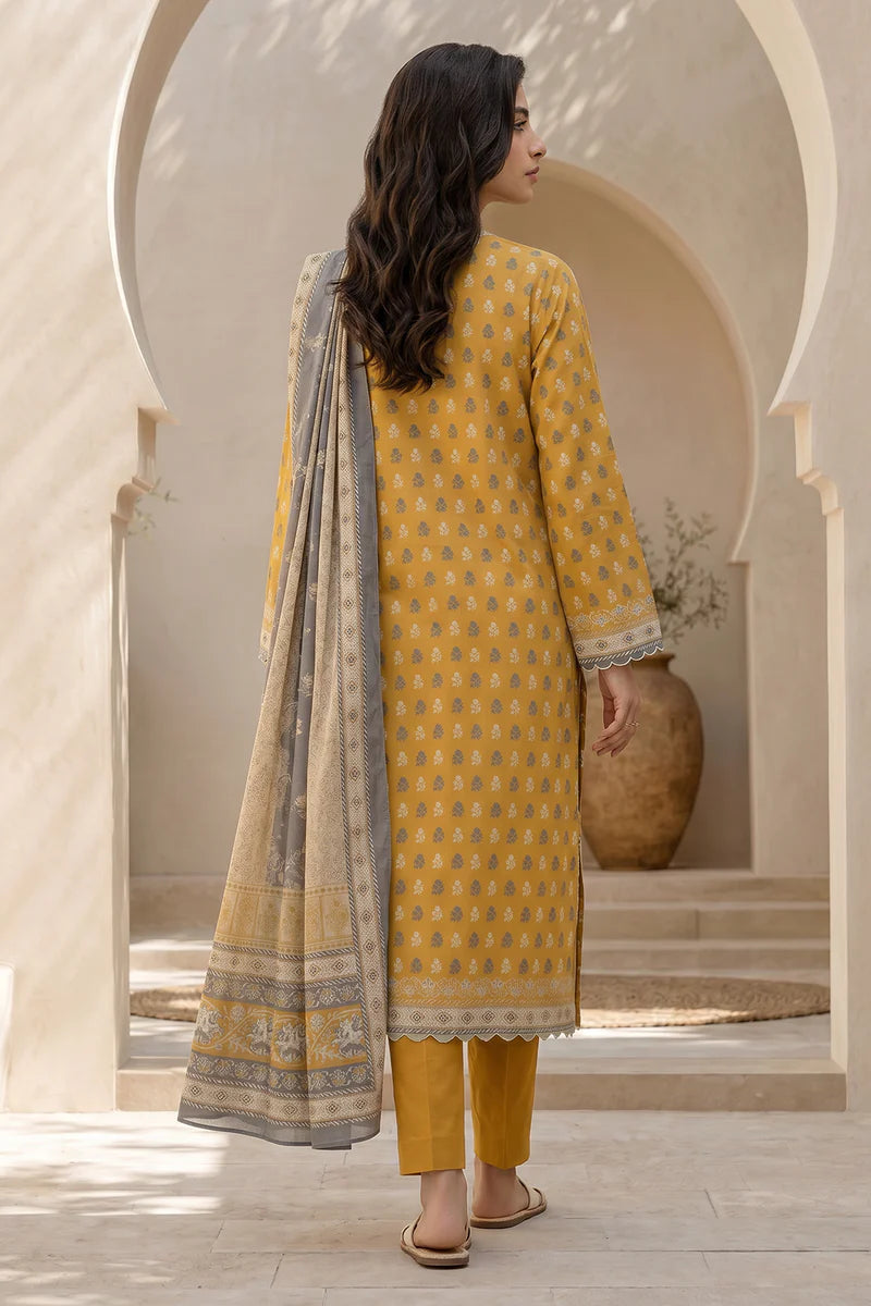 ZELLBURY | Printed Lawn 3PC 8062