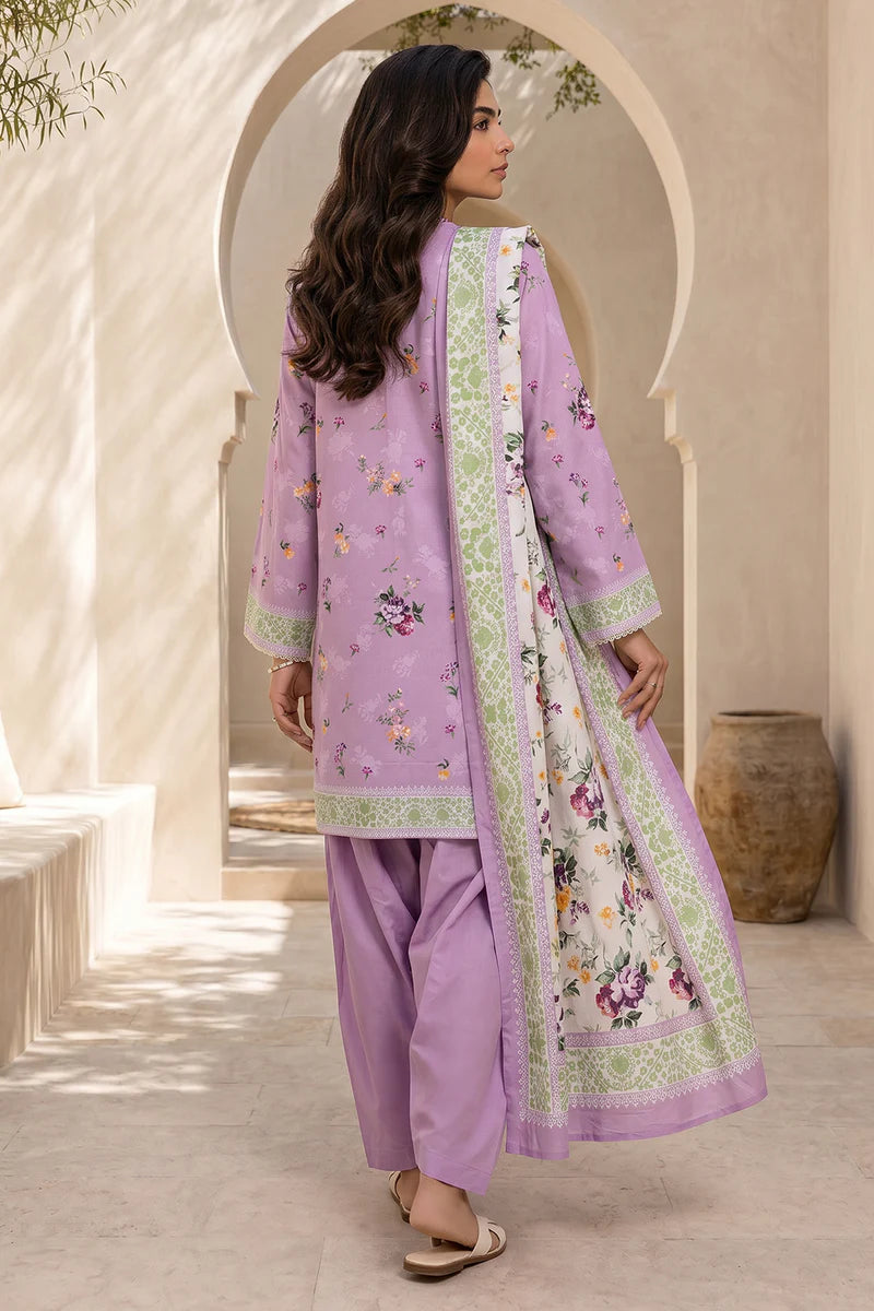ZELLBURY | Printed Lawn 3PC 8063