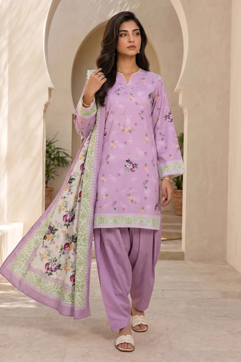 ZELLBURY | Printed Lawn 3PC 8063
