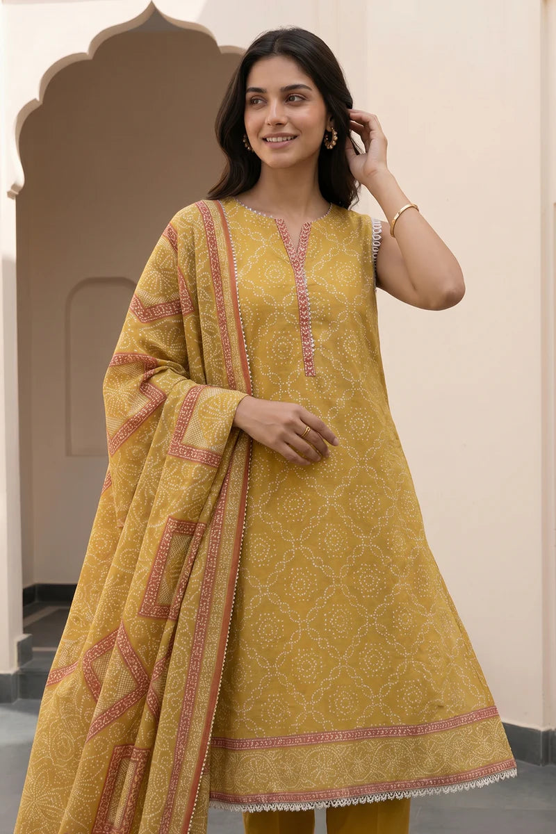 ZELLBURY | Printed Lawn 3PC 8066
