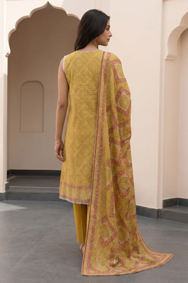 ZELLBURY | Printed Lawn 3PC 8066