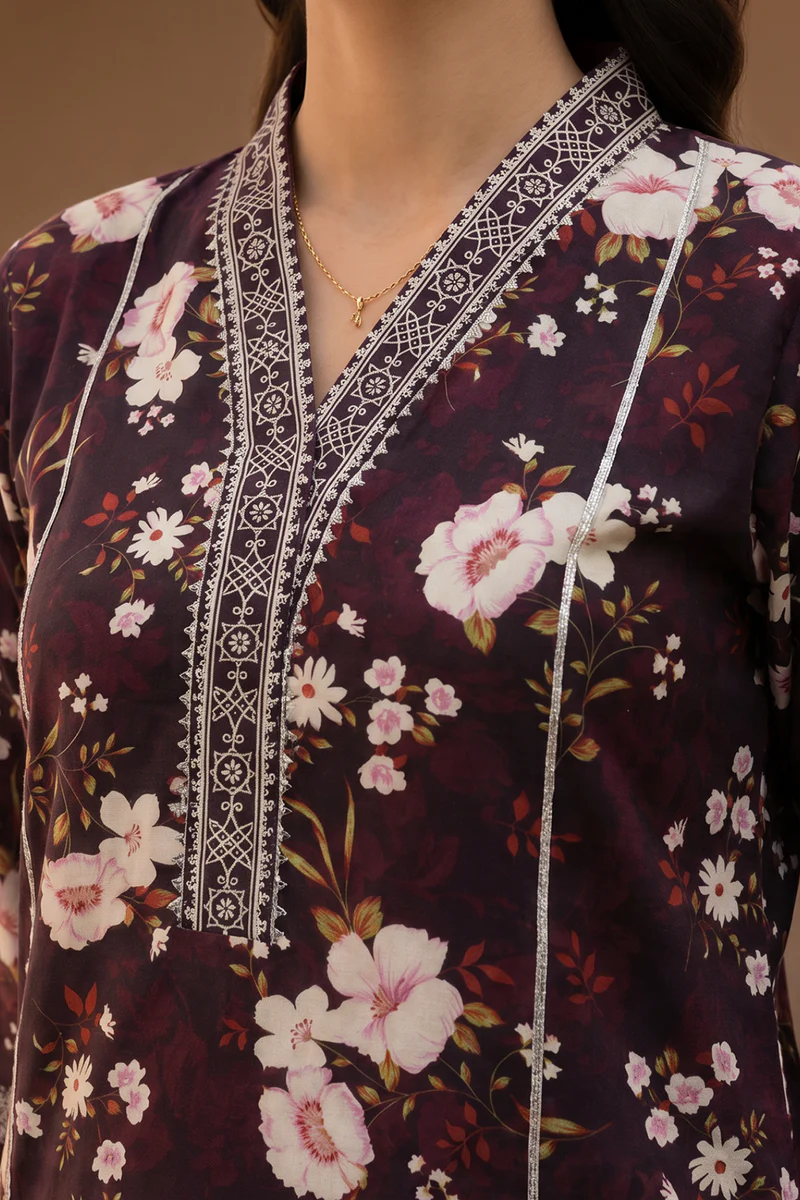 ZELLBURY | Printed Lawn 3PC 8067