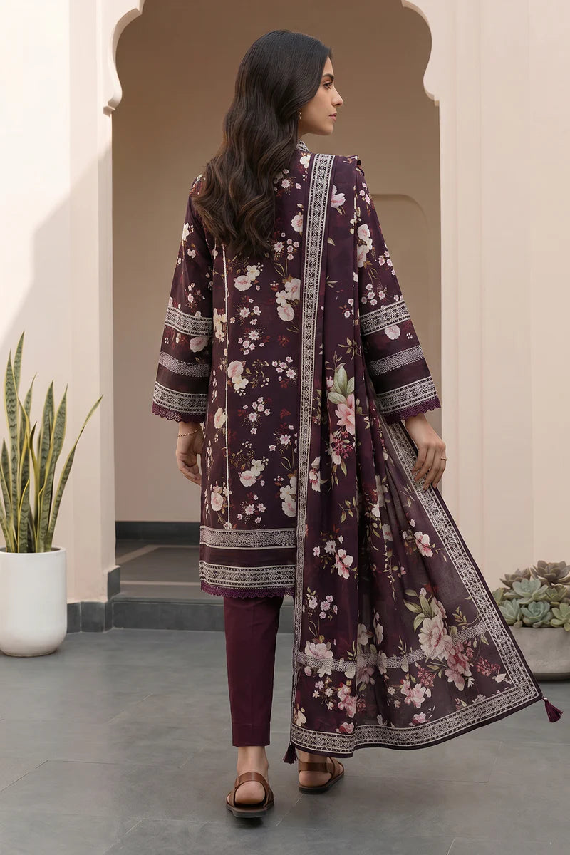 ZELLBURY | Printed Lawn 3PC 8067