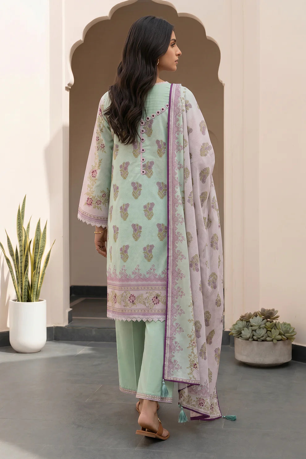 ZELLBURY | Printed Lawn 3PC 8102