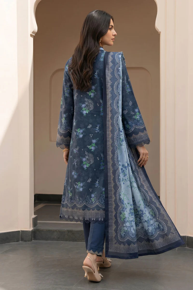 ZELLBURY | Printed Lawn 3PC 8107