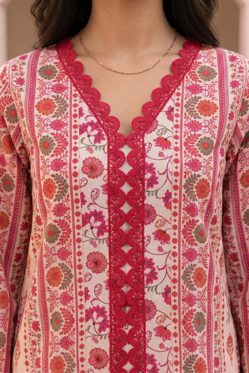 ZELLBURY | Printed Lawn 3PC 8109