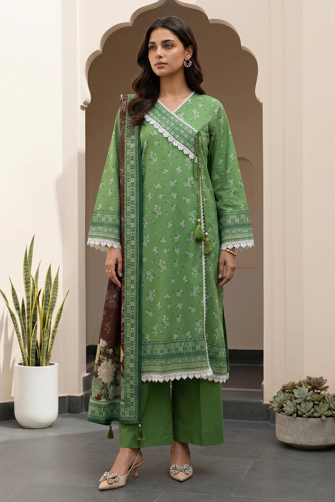 ZELLBURY | Printed Lawn 3PC 8110