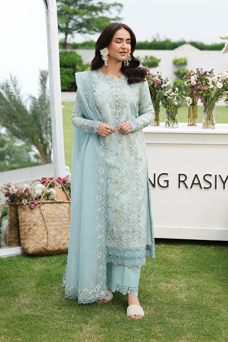 Premium Embroidered Yasna 3PC Unstitched Lawn By Rang Rasiya