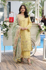 Premium Embroidered Yumna 3PC Unstitched Lawn By Rang Rasiya