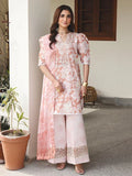 Premium Embroidered Fressta 3PC Unstitched Lawn By Zinnia By Raaya