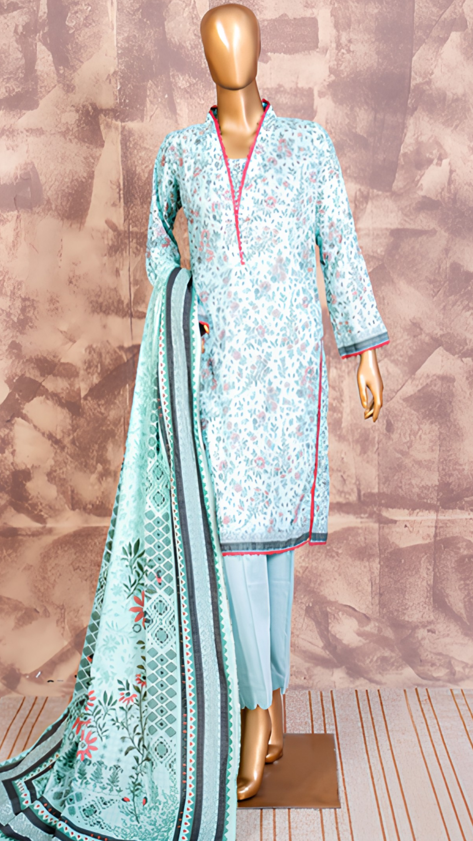 Mehak 3PC Essential Lawn Vol-6| MEH-R-26823