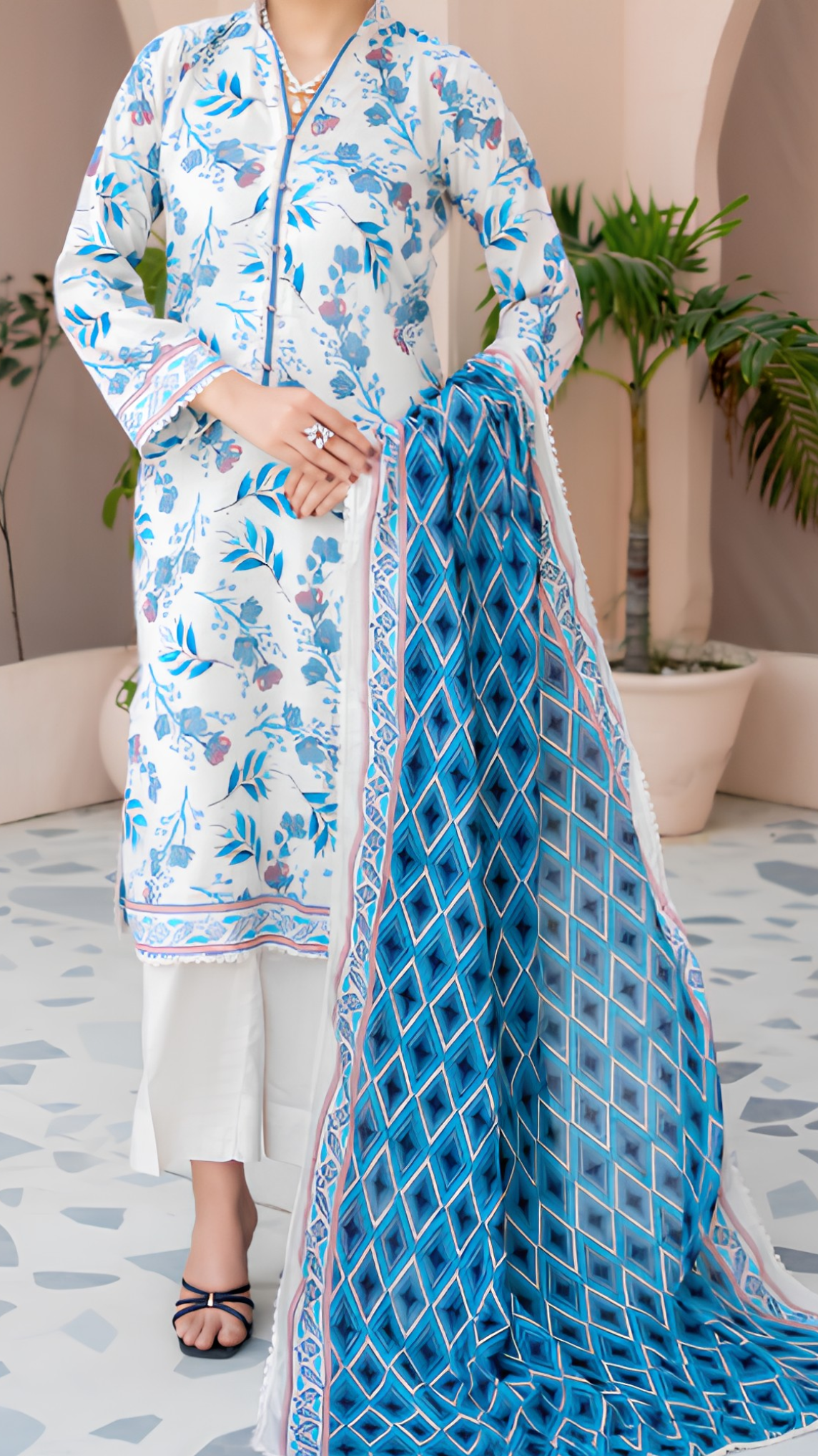 Mehak 3PC Essential Lawn Vol-1| MEH-R-25007