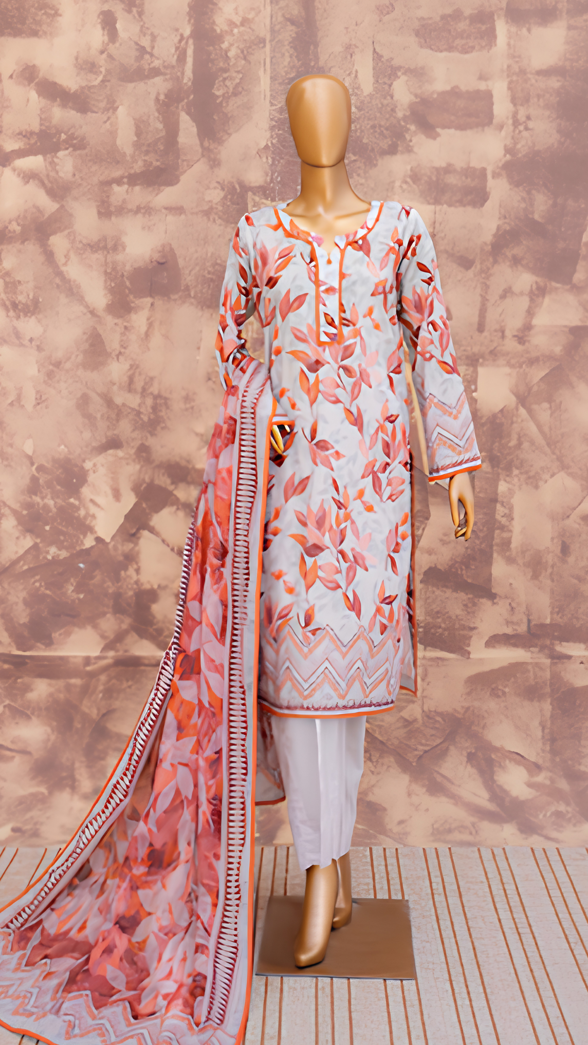 Mehak 3PC Essential Lawn Vol-5| MEH-R-26807