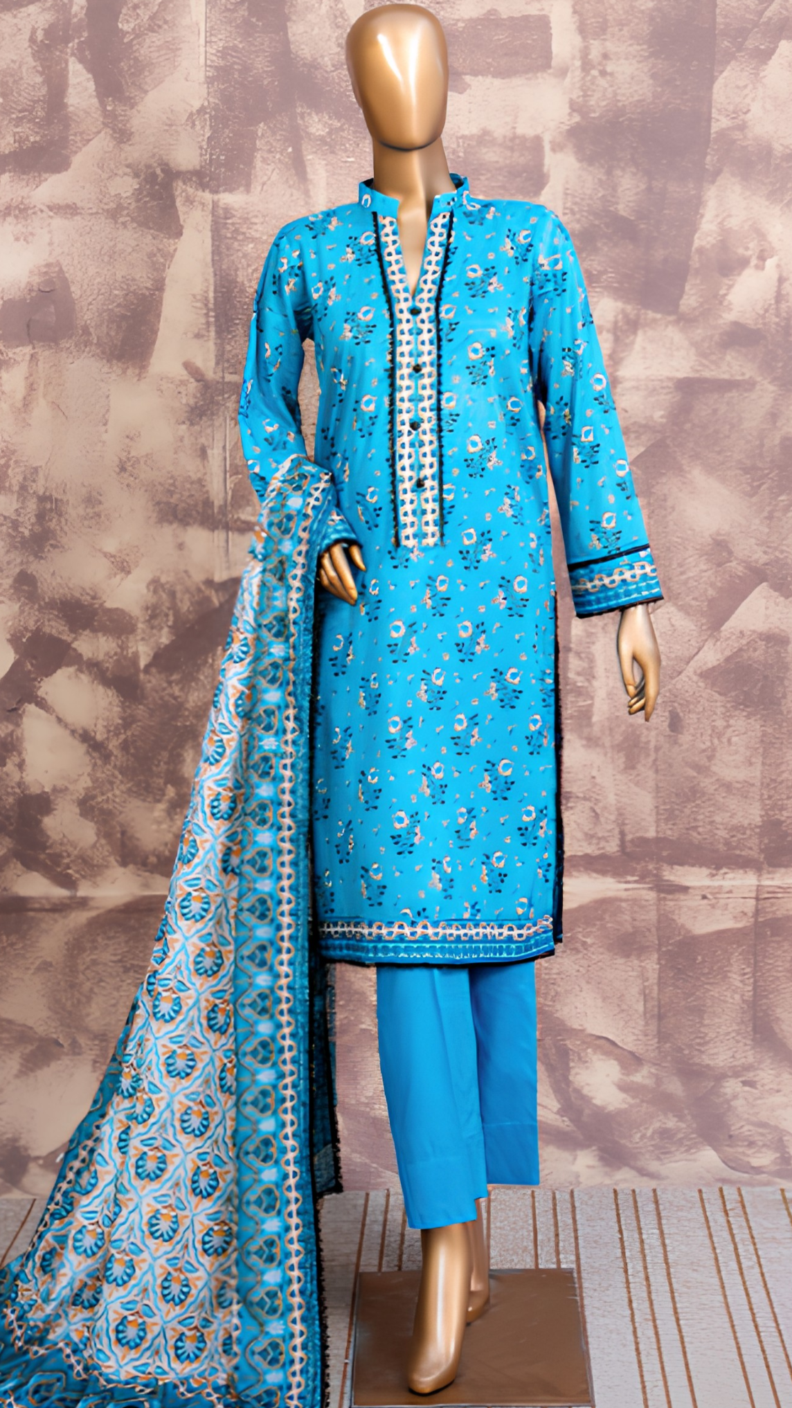 Mehak 3PC Essential Lawn Vol-6| MEH-R-26815