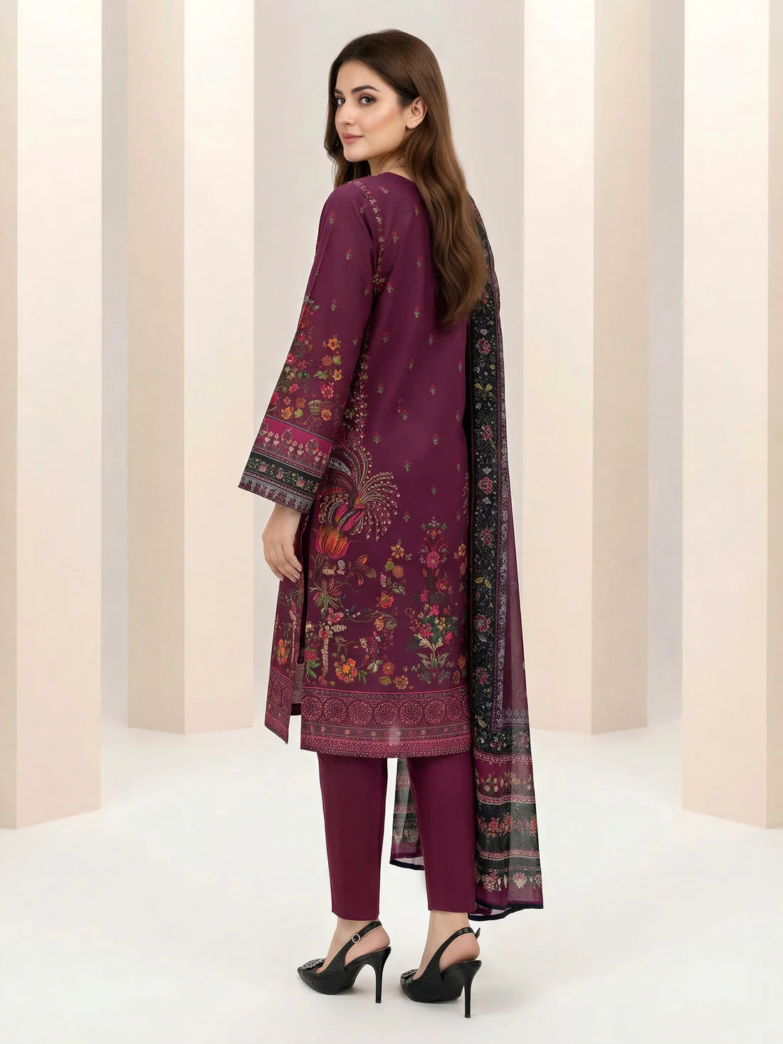 Limelight Unstitched 3PC Suit -U4797SU-3PC-489