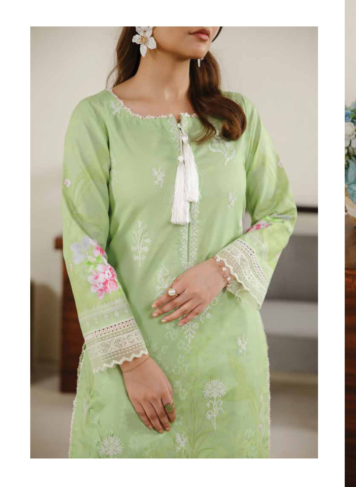 Premium Embroidered 3PC Lawn #6