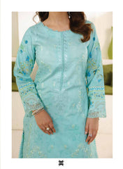 Premium Embroidered 3PC Lawn #7