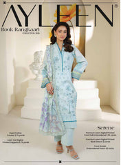 Premium Embroidered 3PC Lawn #9