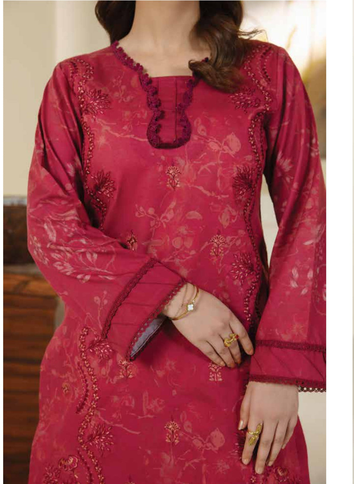 Premium Embroidered 3PC Lawn #11