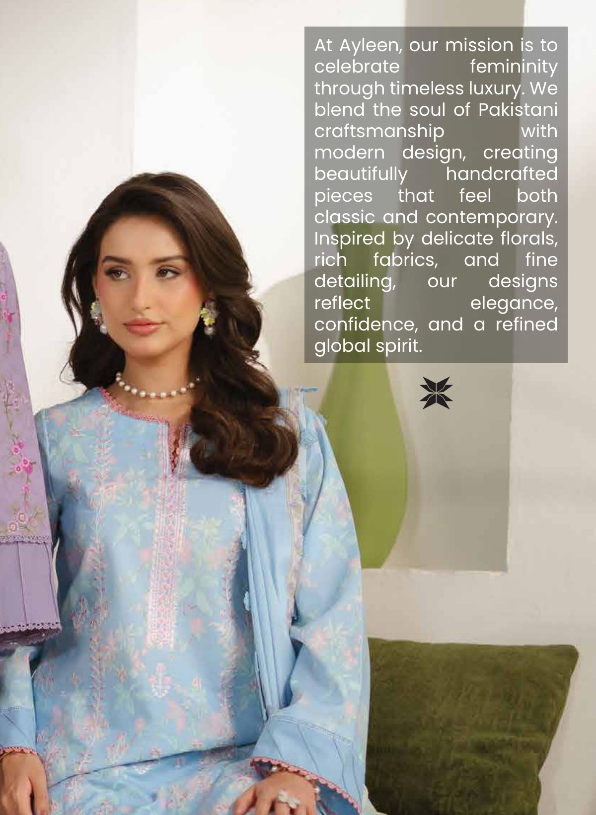 Premium Embroidered 3PC Lawn #2