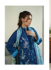 Premium Embroidered 3PC Lawn #12