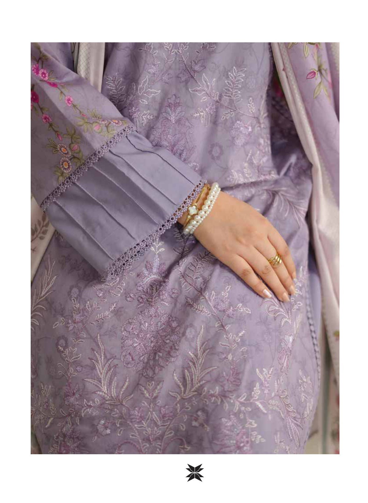 Premium Embroidered 3PC Lawn #1