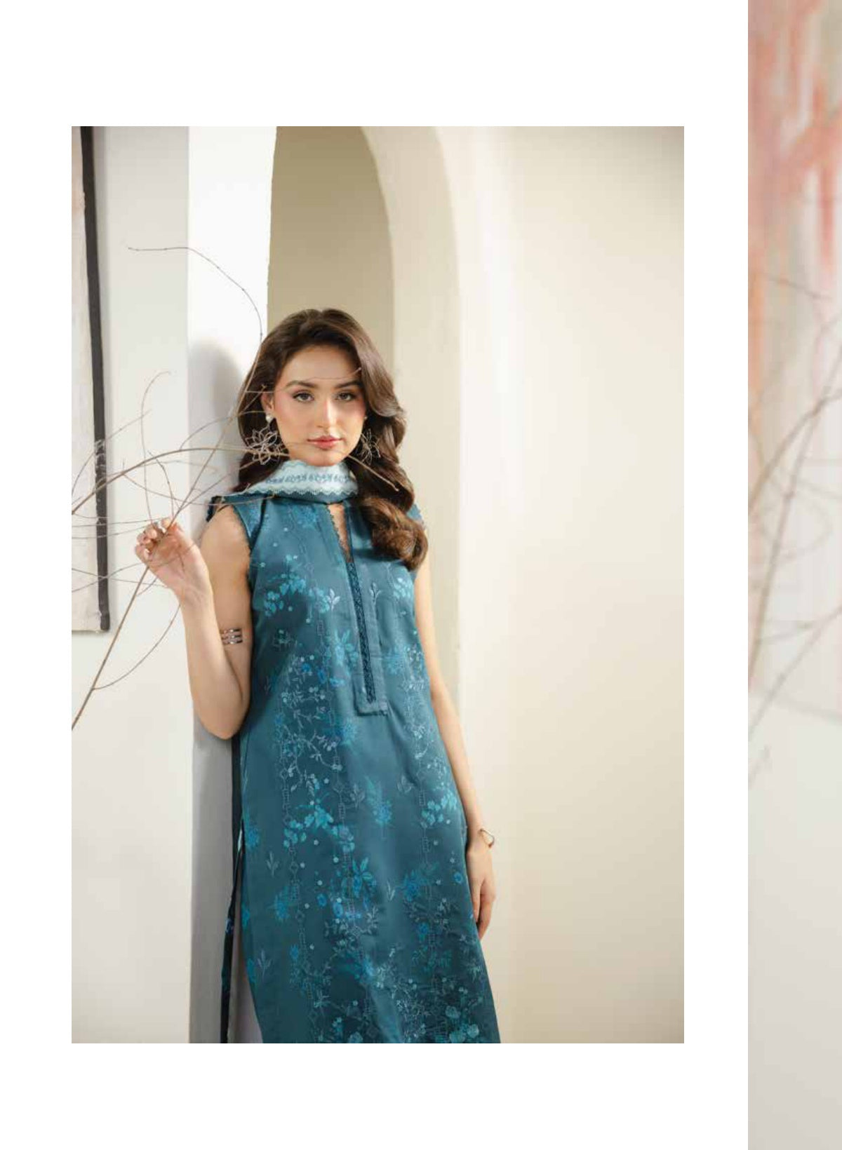 Premium Embroidered 3PC Lawn #3