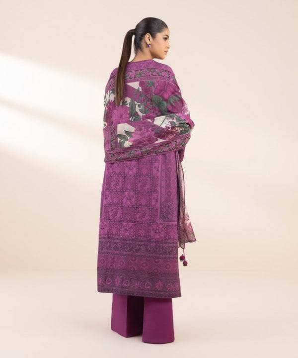 Sapphire Embroidered 3PC Lawn | U3PE-SG25V1-3