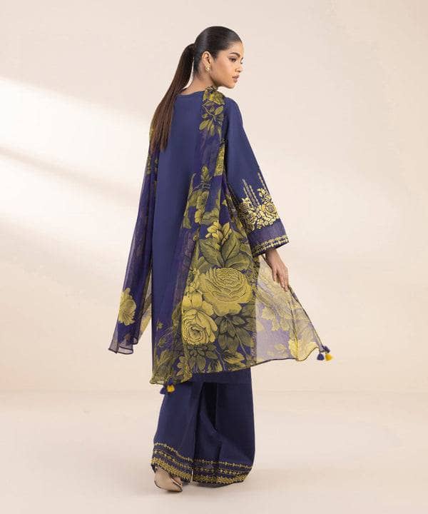 Sapphire Embroidered 3PC | U3PE-SG25V1-6