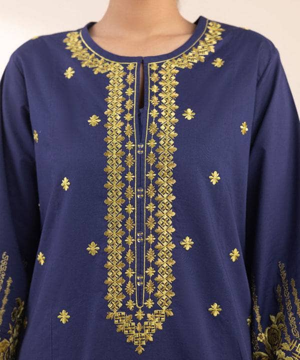 Sapphire Embroidered 3PC | U3PE-SG25V1-6