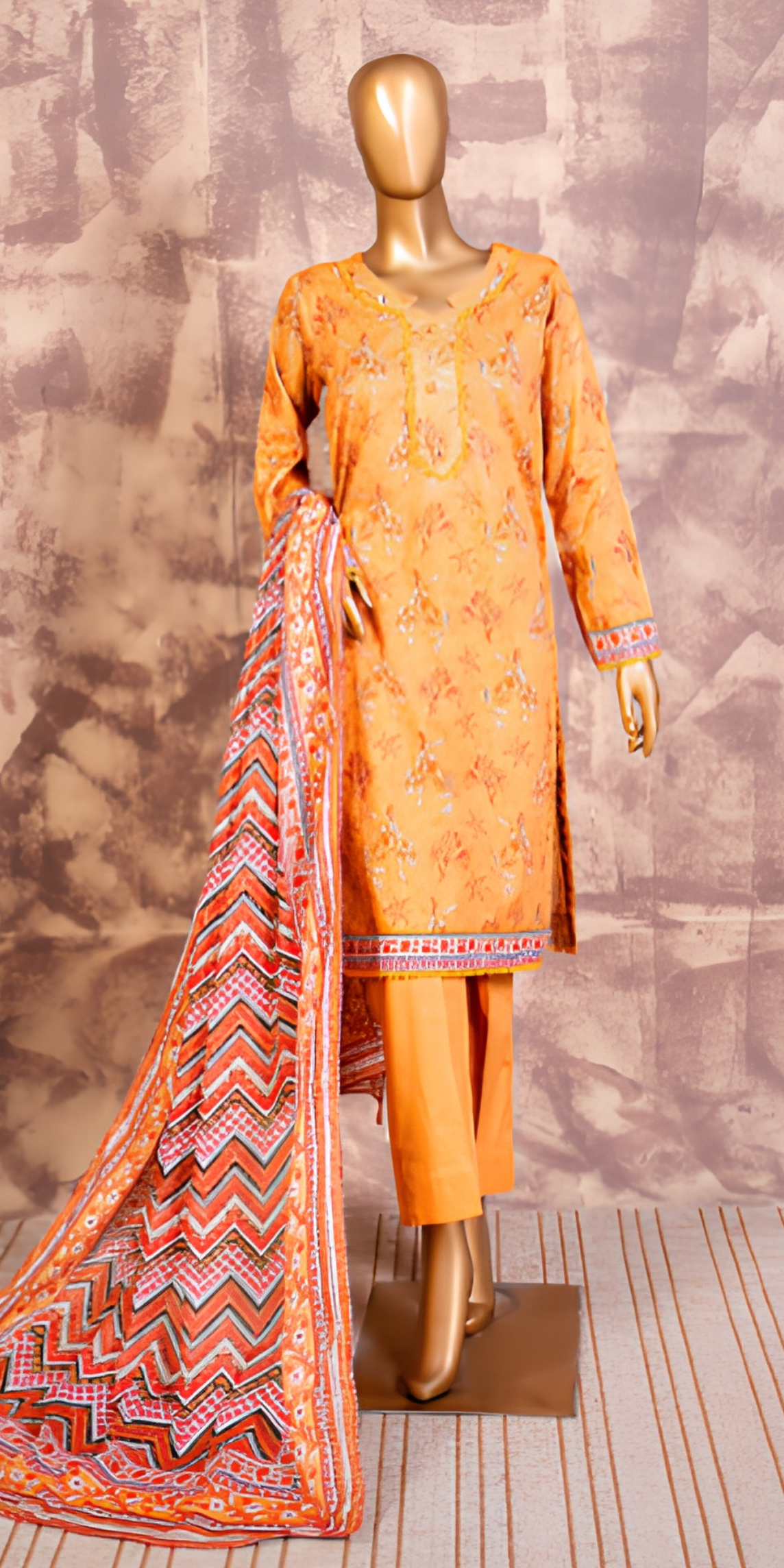 Mehak 3PC Essential Lawn Vol-6| MEH-R-26816
