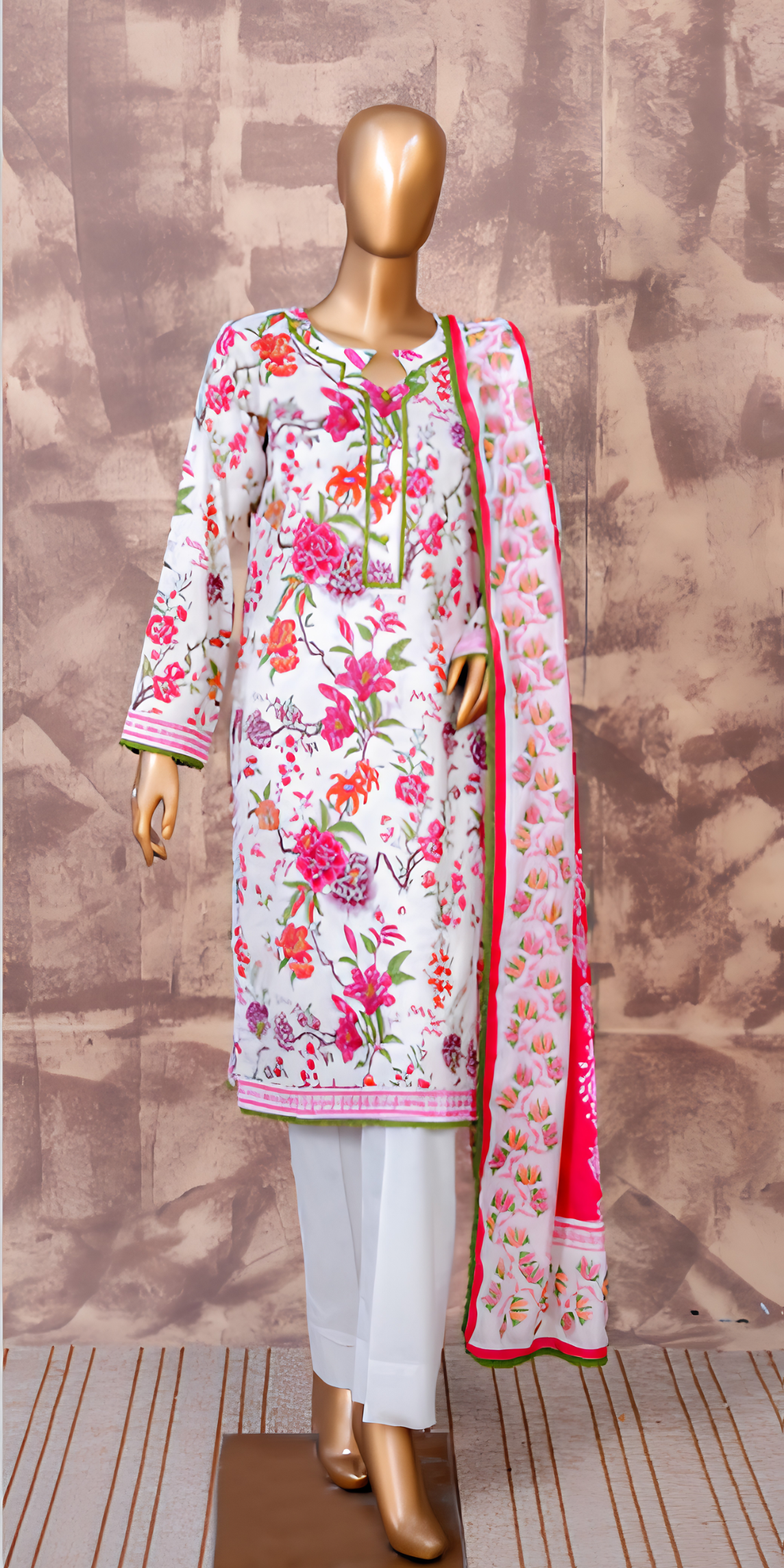 Mehak 3PC Essential Lawn Vol-6| MEH-R-26821